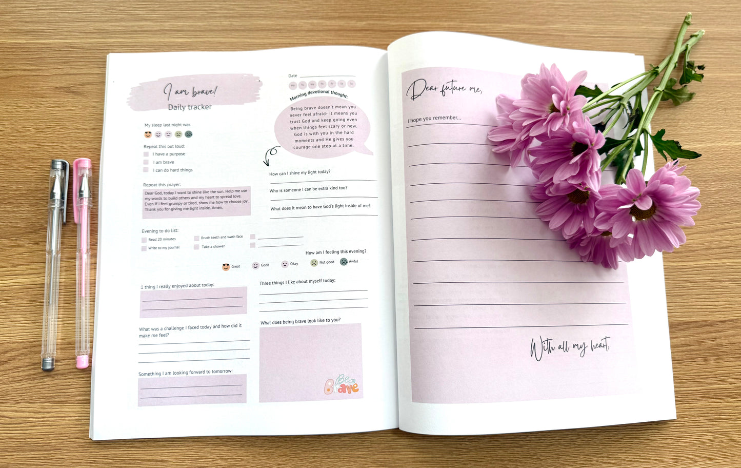 With All My Heart- a 30 Day Faith & Feelings Journal For Girls